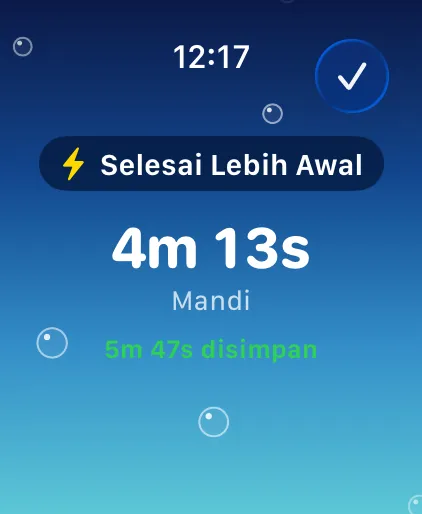 Selesai Lebih Awal