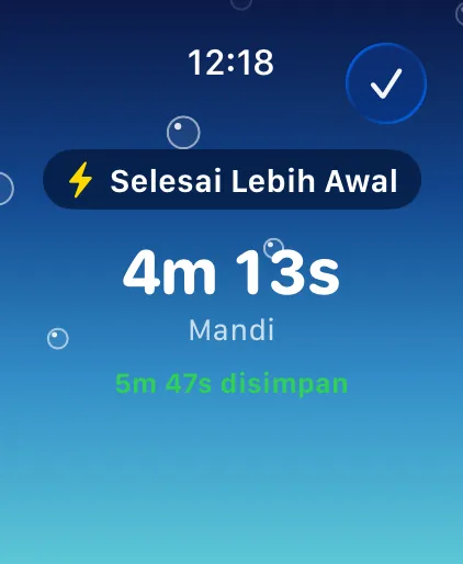 Selesai Lebih Awal