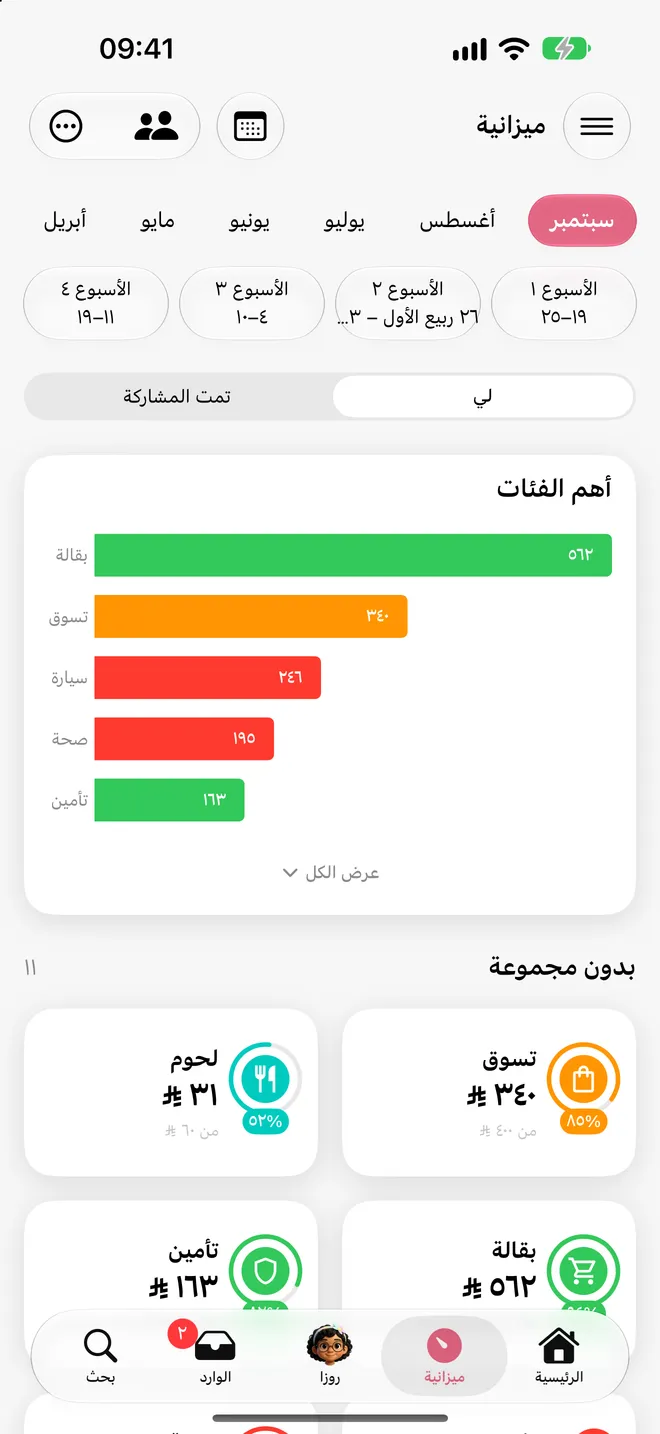 ميزانية
