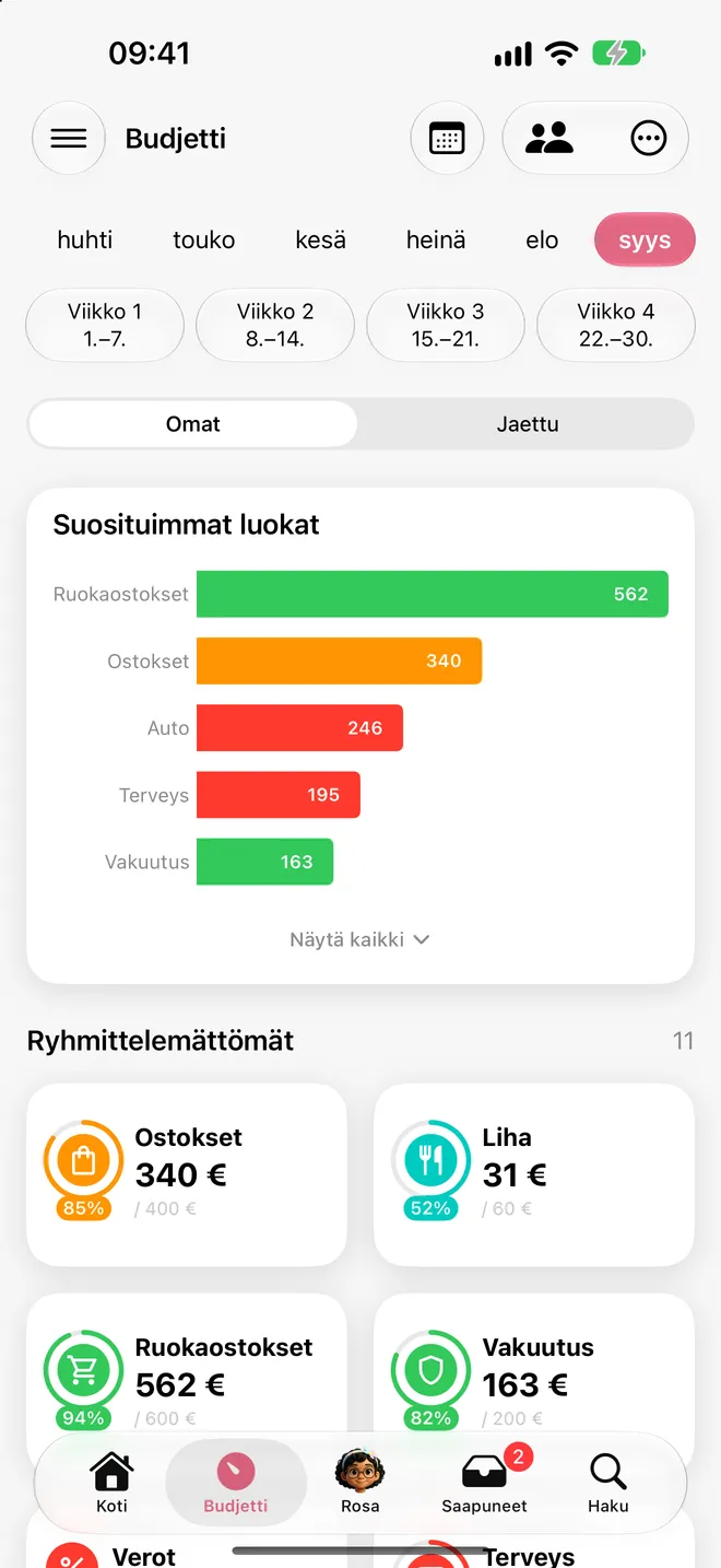 Budjetti