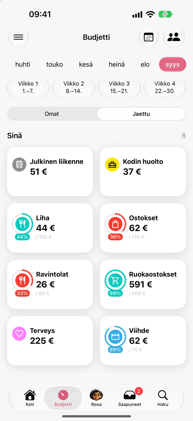 Jaettu