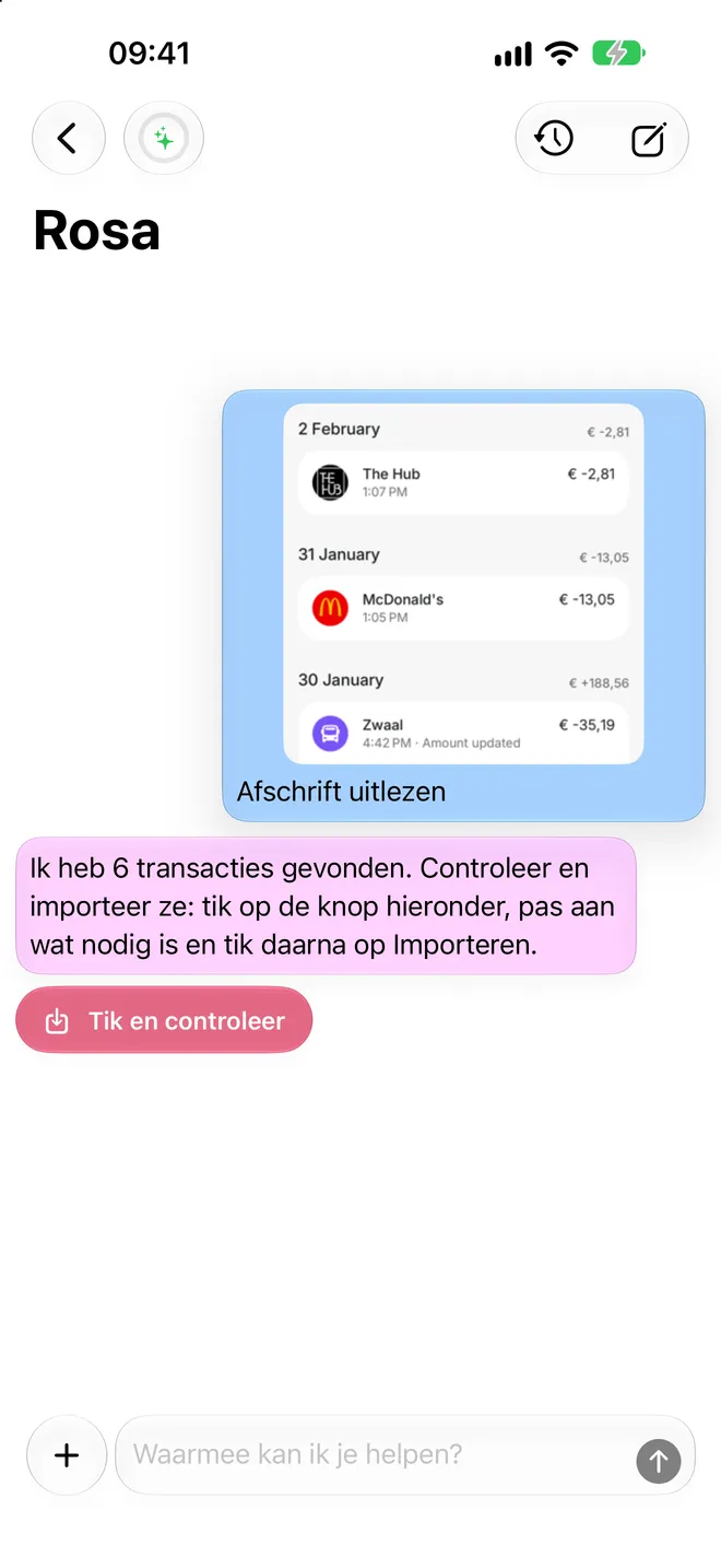 Afschrift uitlezen