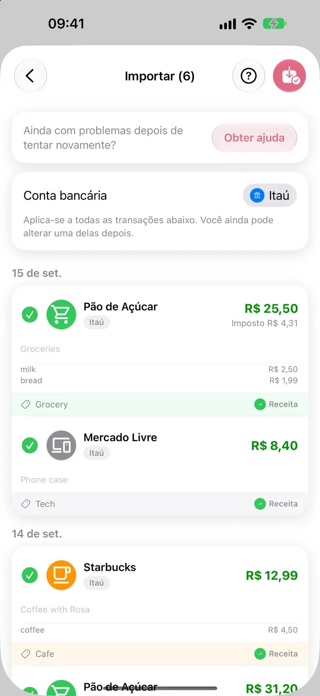 Verificar e importar