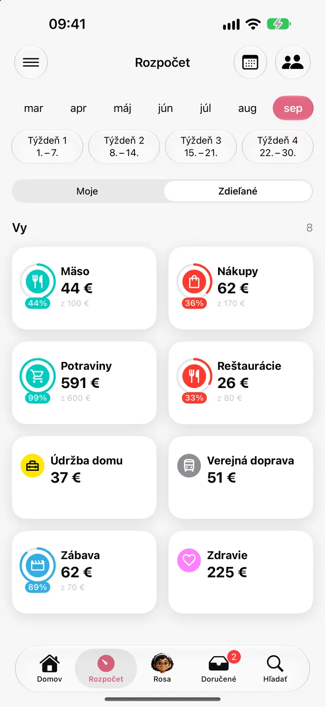 Zdieľané